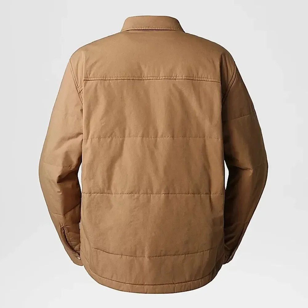 The North Face M66 Stuffed Shirt Jacket Size Small Utility Brown $200 MSRP NWT
